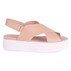 Vince Weslan Platform Sandal Blush Pink